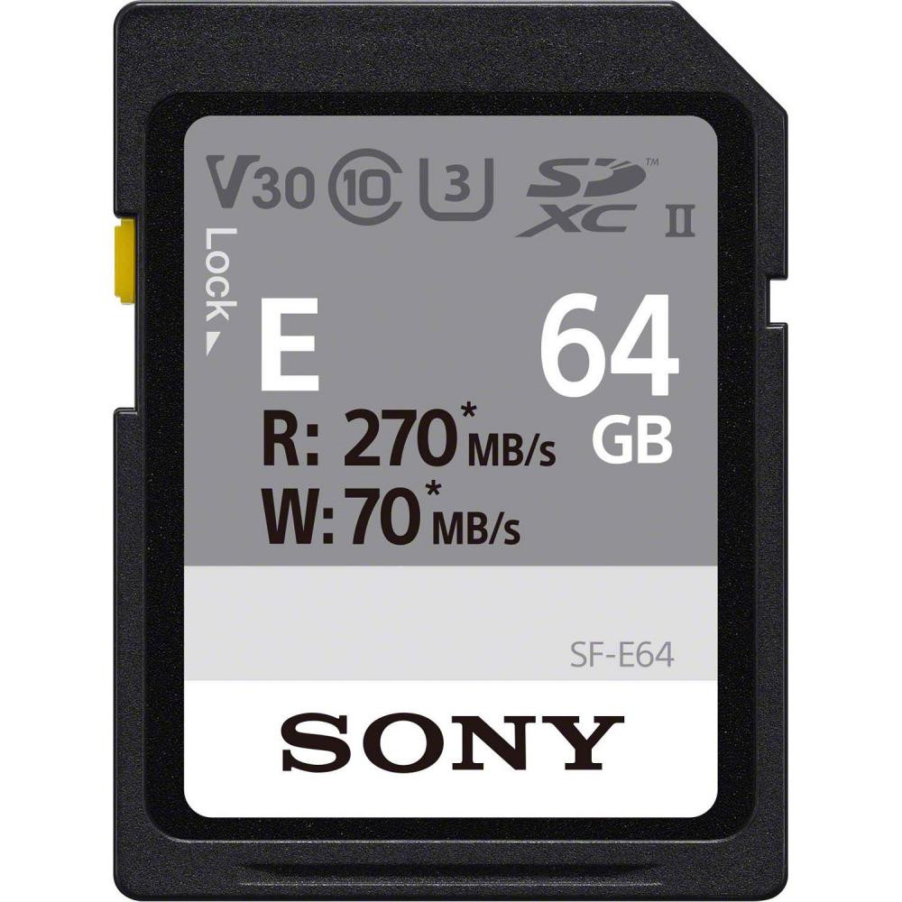Sony 64 GB SDXC UHS-II U3 V60 SFE64.ET4 - зображення 1