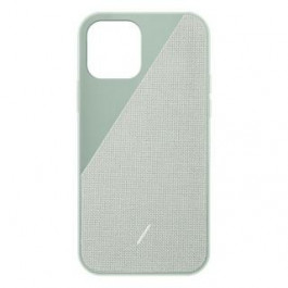 NATIVE UNION Clic Canvas Case Sage for iPhone 12 Pro Max (CCAV-GRN-NP20L)