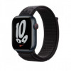 Apple Ремінець  for  Watch 45mm - Nike Sport Loop Black - Regular (ML343) - зображення 2