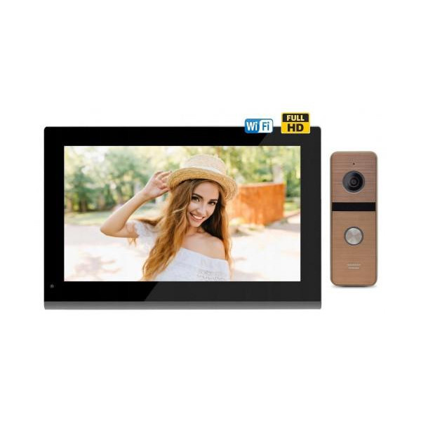 CoVi Security TAB-10 FHD Wi-Fi Black + Iron FHD Bronze - зображення 1