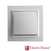 Electro House Выключатель белый Enzo EH-2101 - зображення 1