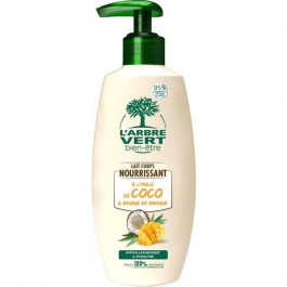 L'Arbre Vert Молочко для тіла  живильне з кокосовою олією 250 мл (3450601036552)