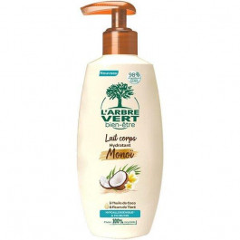 L'Arbre Vert Молочко для тіла  Зволожуюче з кокосовою олією та квітами тіарe 250 мл (3450601042973)