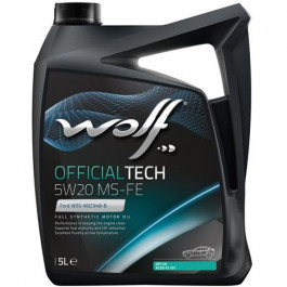 Wolf Oil OFFICIAL TECH 5W-20 MS-FE 5 л