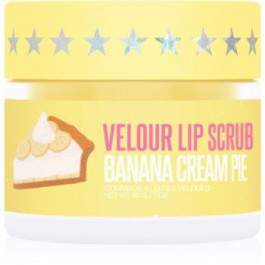 Jeffree Star Banana Fetish Velour Lip Scrub цукровий пілінг для губ Banana Cream Pie 30 гр