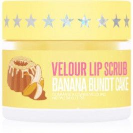 Jeffree Star Banana Fetish Velour Lip Scrub цукровий пілінг для губ Banana Bundt Cake 30 гр
