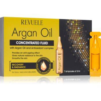 Revuele Argan Oil Concentrated Fluid концентрована сироватка для шкіри з екстрактом аграну 7x2 мл - зображення 1