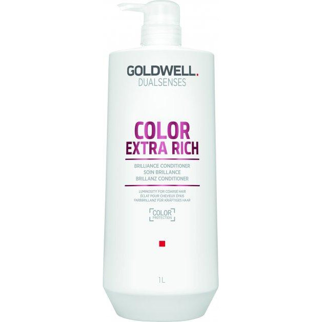 Goldwell Кондиционер для блеска окрашенных волос  Dualsenses Color Extra Rich Brilliance Conditioner 1000ml ( - зображення 1