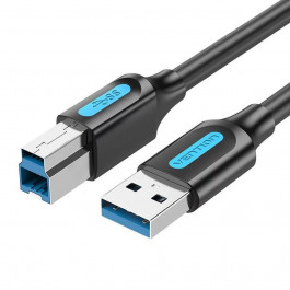 Vention USB 3.0 AM/BM 1m Black (COOBF)