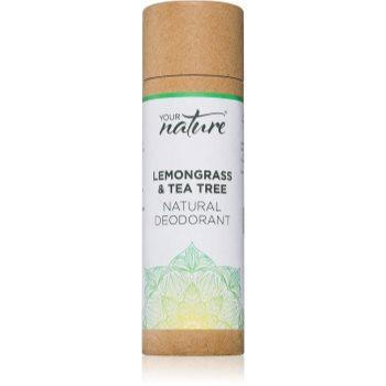 Your Nature Natural Deodorant антиперспірант Lemongrass & Tea Tree 70 гр - зображення 1