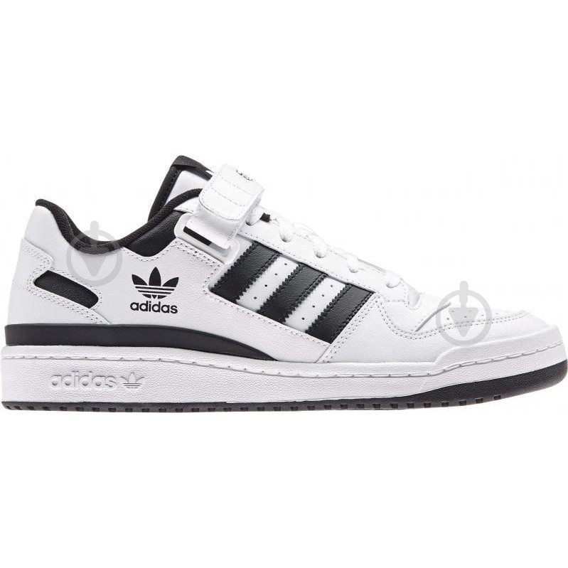 Adidas Кроссовки  Originals Forum Low FY7757 42 (9) 27.5 см Ftwwht/Ftwwht/Cblack (4064037258052) - зображення 1