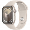Apple Watch Series 9 GPS 41mm Starlight Aluminum Case w. Starlight Sport Band - M/L (MR8U3) - зображення 1