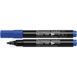Schneider Маркер Permanent  160 1-3мм синій (10) (400) №S116003