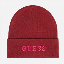 GUESS Шапка  482586930 One Size Бордовая (1159783031)