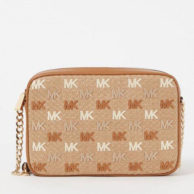 Michael Kors Жіноча шкіряна сумка крос-боді  5676377 Коричнева (1159773532) - зображення 1