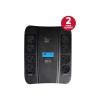 Powercom SPD-550U, 330 Вт, 8хEURO Schuko, USB, LCD (10700311) - зображення 1