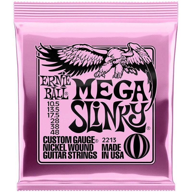 Ernie Ball P02213 Mega Slinky Nickel Wound 10.5/48 - зображення 1