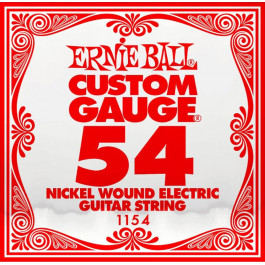 Ernie Ball Струна 1154 Nickel Wound Electric Guitar String .054