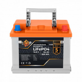 LogicPower LiFePO4 R+ 12V - 64 Ah (24096)