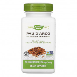 Nature's Way Nature's Way, Pau d'Arco Inner Bark, 545 mg, 180 Veggie Caps (NWY-15408)