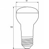 EUROLAMP LED R63 E14 9W 3000K 220V (LED-R63-09272(P)) - зображення 3