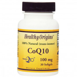 Healthy Origins Коэнзим Q10  Kaneka 100 мг 30 капсул (HO35015)
