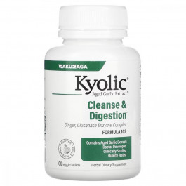 Kyolic Экстракт чеснока при кандидозе и улучшении пищеварения (Aged Garlic Extract Candida Cleanse & Digest