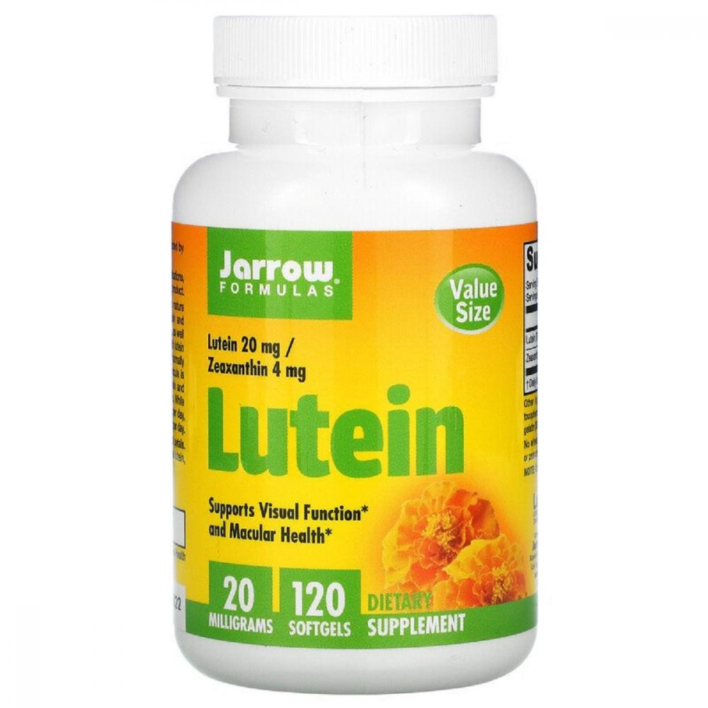 Jarrow Formulas Лютеин (Lutein) 20 мг 120 капсул - зображення 1
