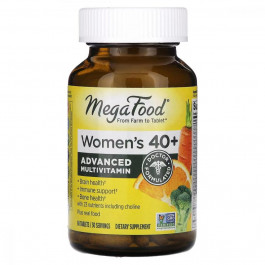 MegaFood Мультивитамины для женщин 40+, Multi for Women 40+, MegaFood, 60 таблеток