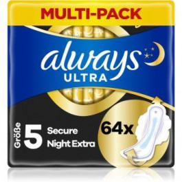 Always Ultra Secure Night Extra прокладки гігієнічні 64 кс
