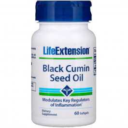Life Extension Black Cumin Seed Oil, 60 капсул