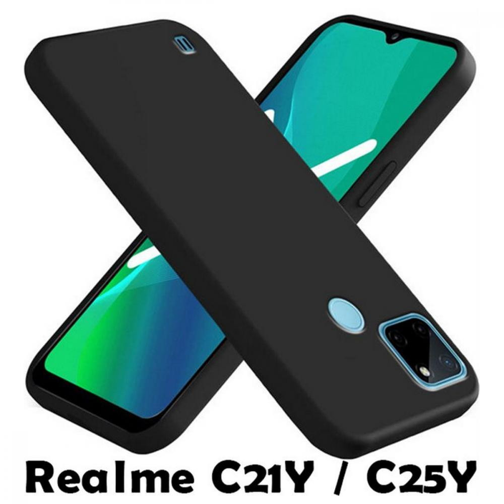 BeCover Силиконовый чехол  для Realme C21Y / C25Y Black (707448) - зображення 1