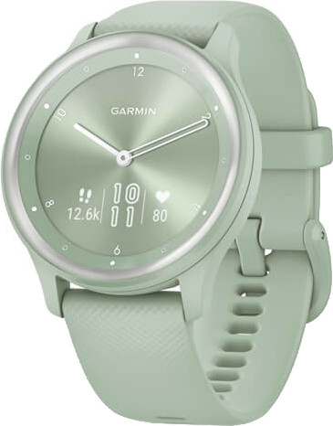 Garmin Vivomove Sport Cool Mint Case and S. Band w. Silver Accents (010-02566-03) - зображення 1
