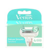 Gillette Змінні касети (леза) Gillette Venus Deluxe Smooth Sensitive ALOE 4 шт. 7702018352883 - зображення 1