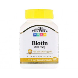 Apnas Natural Биотин для волос, кожи и ногтей  800 мкг 110 таб