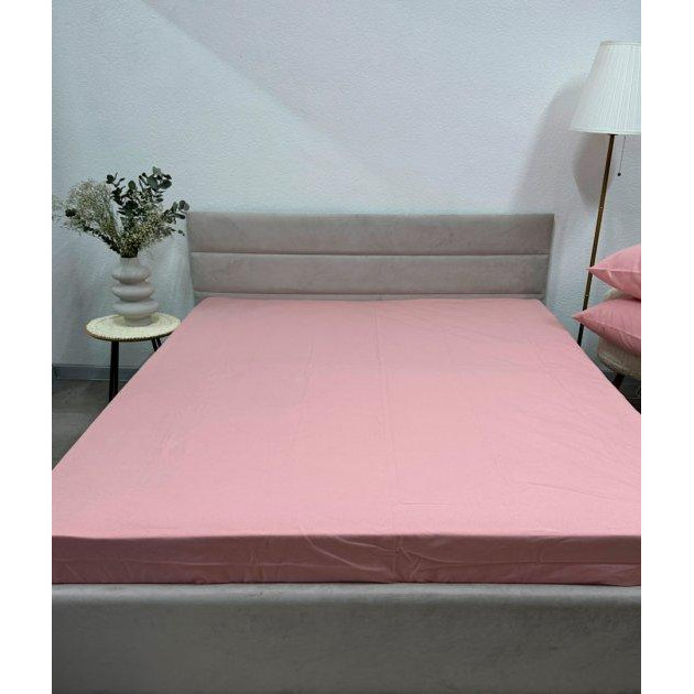 Novita Простирадло на гумці  160x200 см SB-153 Зимова Колекція Super Soft Фланель Pink Ecotton (21000244230 - зображення 1