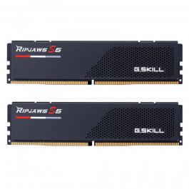 G.Skill 32 GB (2x16GB) DDR5 5600 MHz Ripjaws S5 Matte Black (F5-5600J3036D16GX2-RS5K)