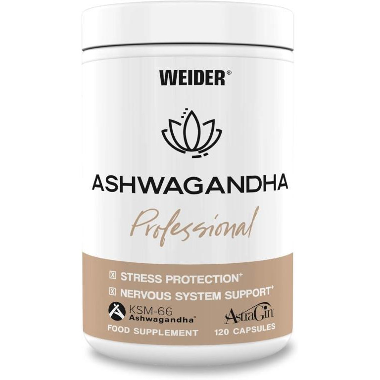 Weider Ashwagandha Professional 120 Capsules - зображення 1