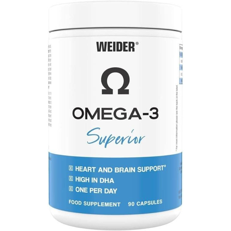 Weider Omega-3 Superior 120 Capsules - зображення 1