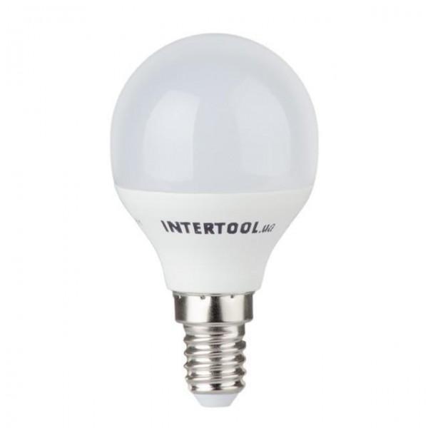 Intertool LED P45 E14 5W 150-300V 4000K (LL-0102) - зображення 1