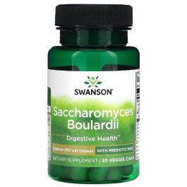 Swanson Пробиотики  Saccharomyces Boulardii 5 Billion CFU 30 Veg Caps