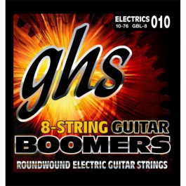 GHS Strings GBL-8 Boomers Light Electric Guitar 8-Strings 10/76