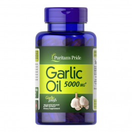 Puritan's Pride Garlic Oil 5000 mg, 100 капсул