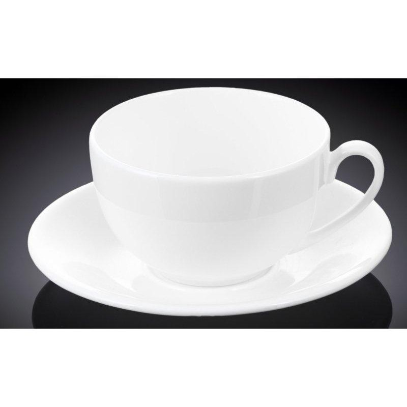 Wilmax Чашка чайная с блюдцем  WL-993191/AB 400 мл - зображення 1