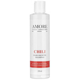 Amore Концентрированный перцовый шампунь  Chili для стимуляции роста волос 250 мл (4888901412308)