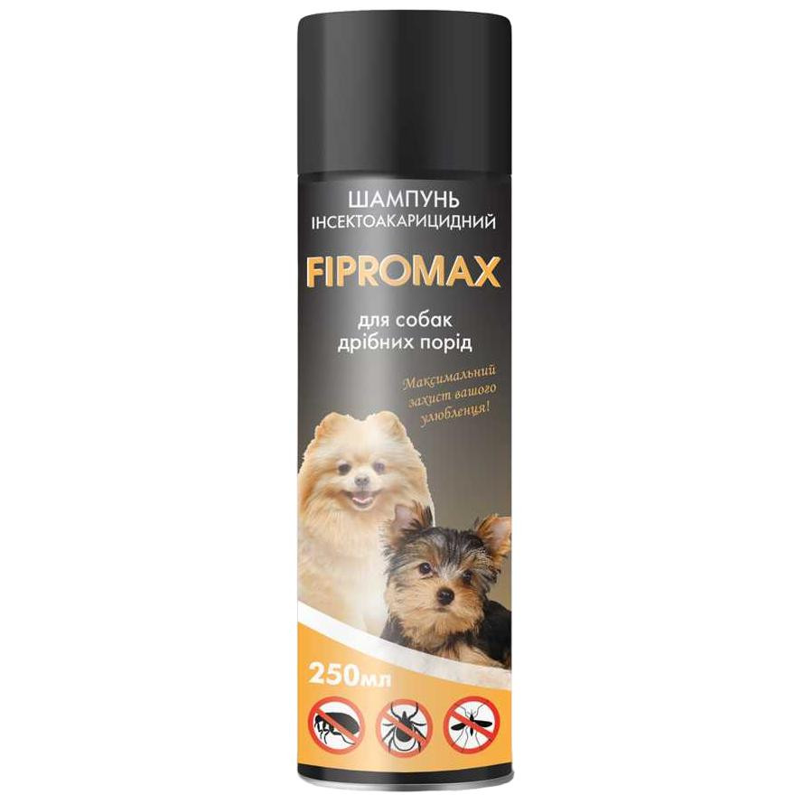 FIPROMAX Шампунь  от блох (с пропоскуром) для собак мелких пород 250 мл (4820237150226) - зображення 1