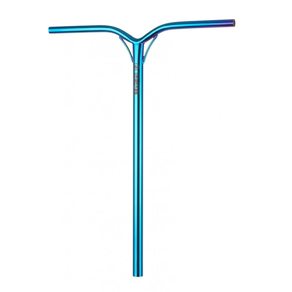 Hipe Руль для трюкового самоката Hipe LMT70 T-Bar Standart (IHC/SCS), 770x600мм, neo/blue - зображення 1