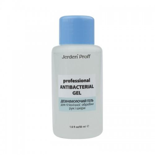 Jerden PROFF Гель для дезинфекції рук та шкіри  Professional Antibacterial Gel. 50 мл - зображення 1