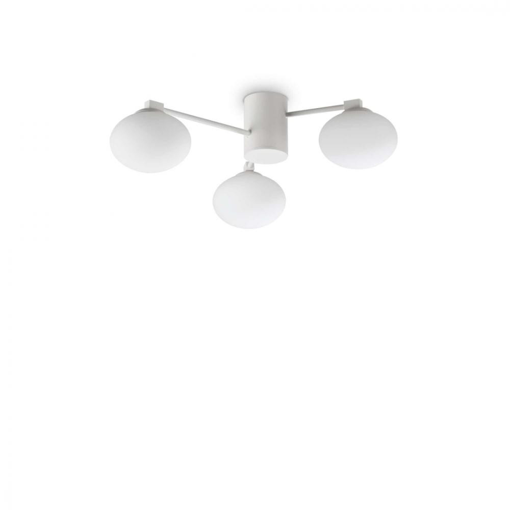 Ideal Lux Люстра HERMES PL3 D60 BIANCO - зображення 1