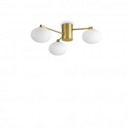   Ideal Lux Люстра HERMES PL3 D60 OTTONE